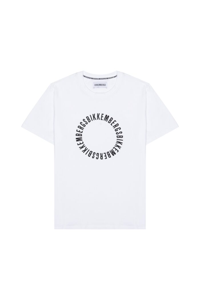 T-shirt BIKKEMBERGS  Bianco
