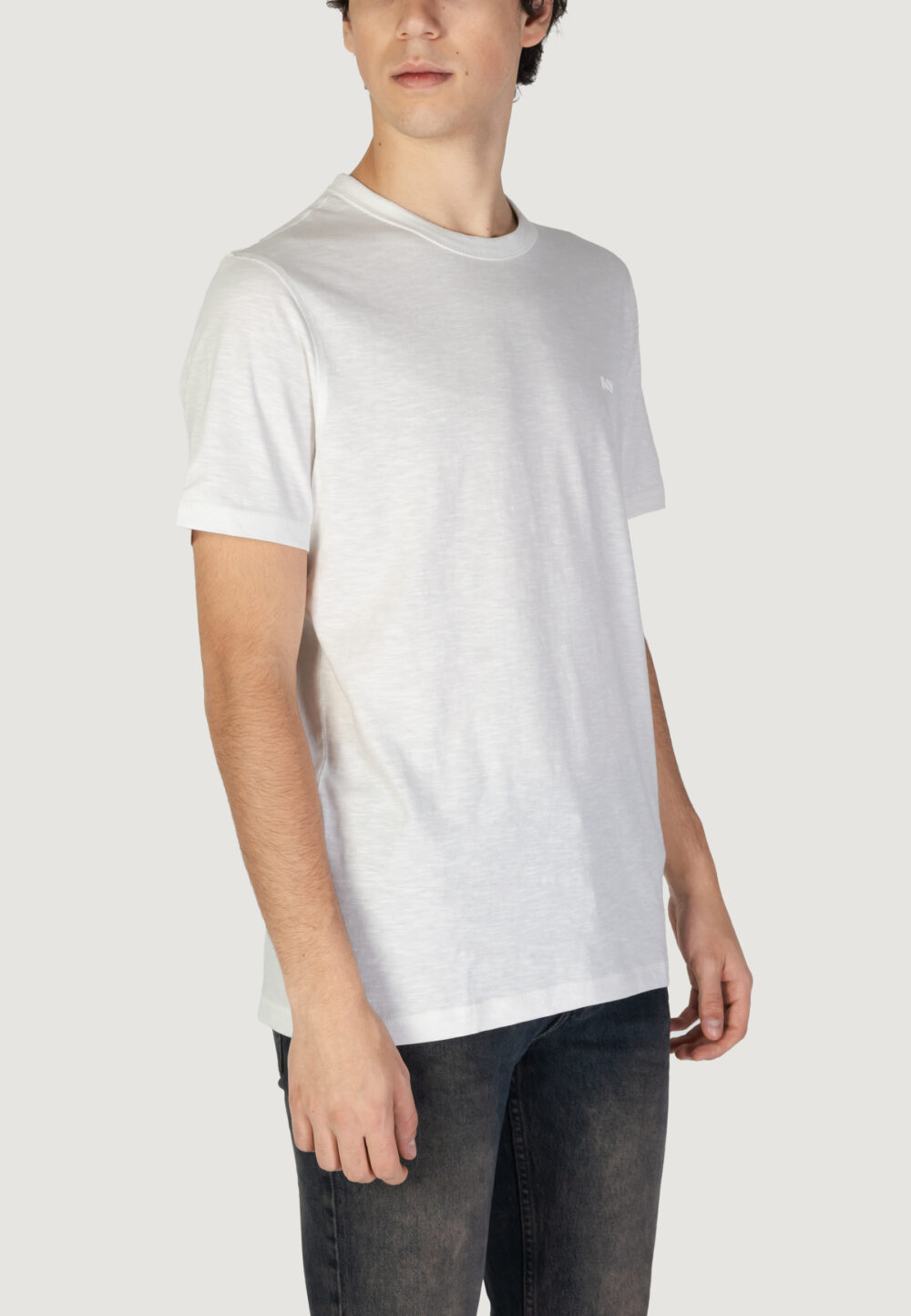 T-shirt Boss tegood 10240843 01 Latte - Foto 4