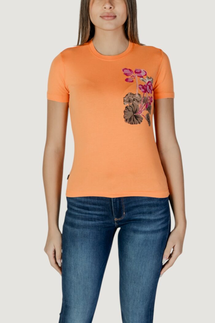 T-shirt Desigual ts_botanical_lacroix Arancione