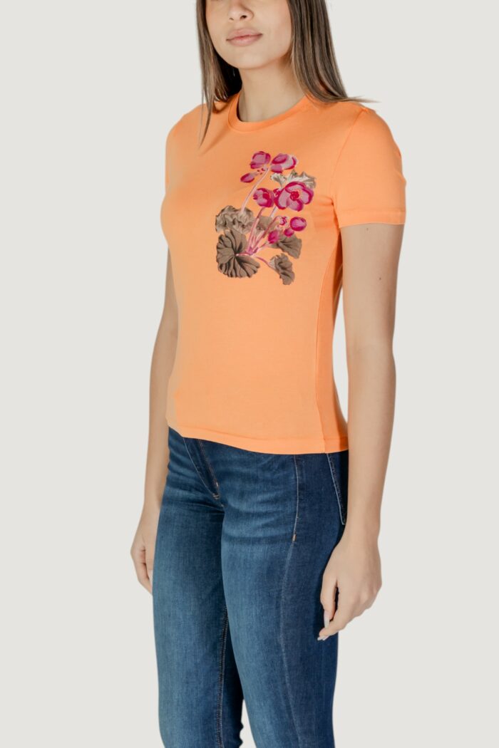 T-shirt Desigual ts_botanical_lacroix Arancione