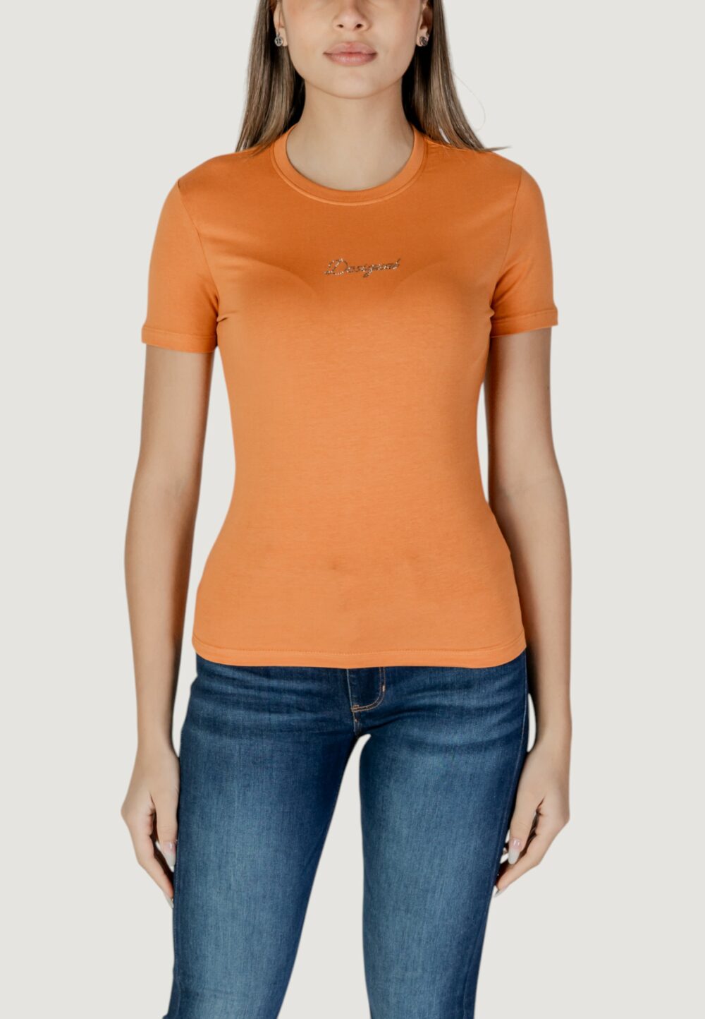 T-shirt Desigual ts_paranÁ Arancione - Foto 1