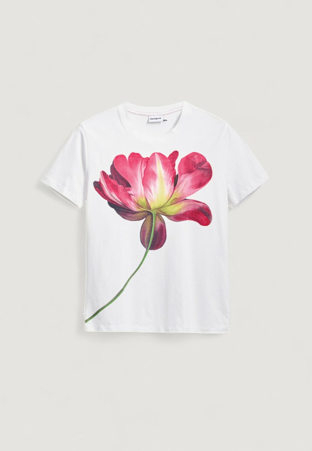 T-shirt Desigual ts_plata Bianco - Foto 2