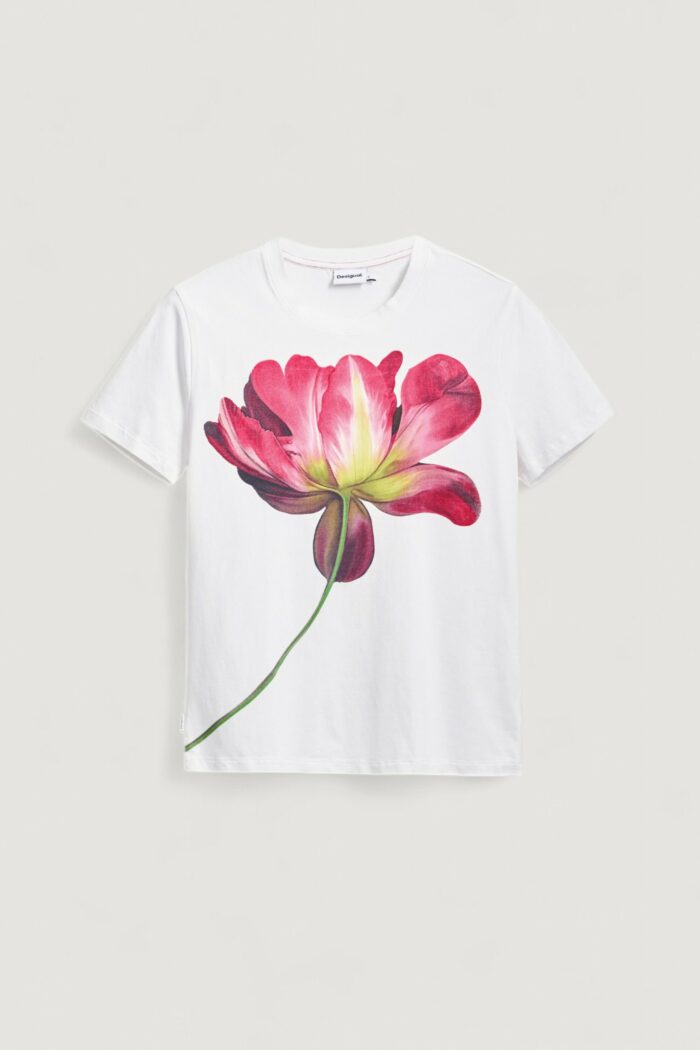 T-shirt Desigual ts_plata Bianco