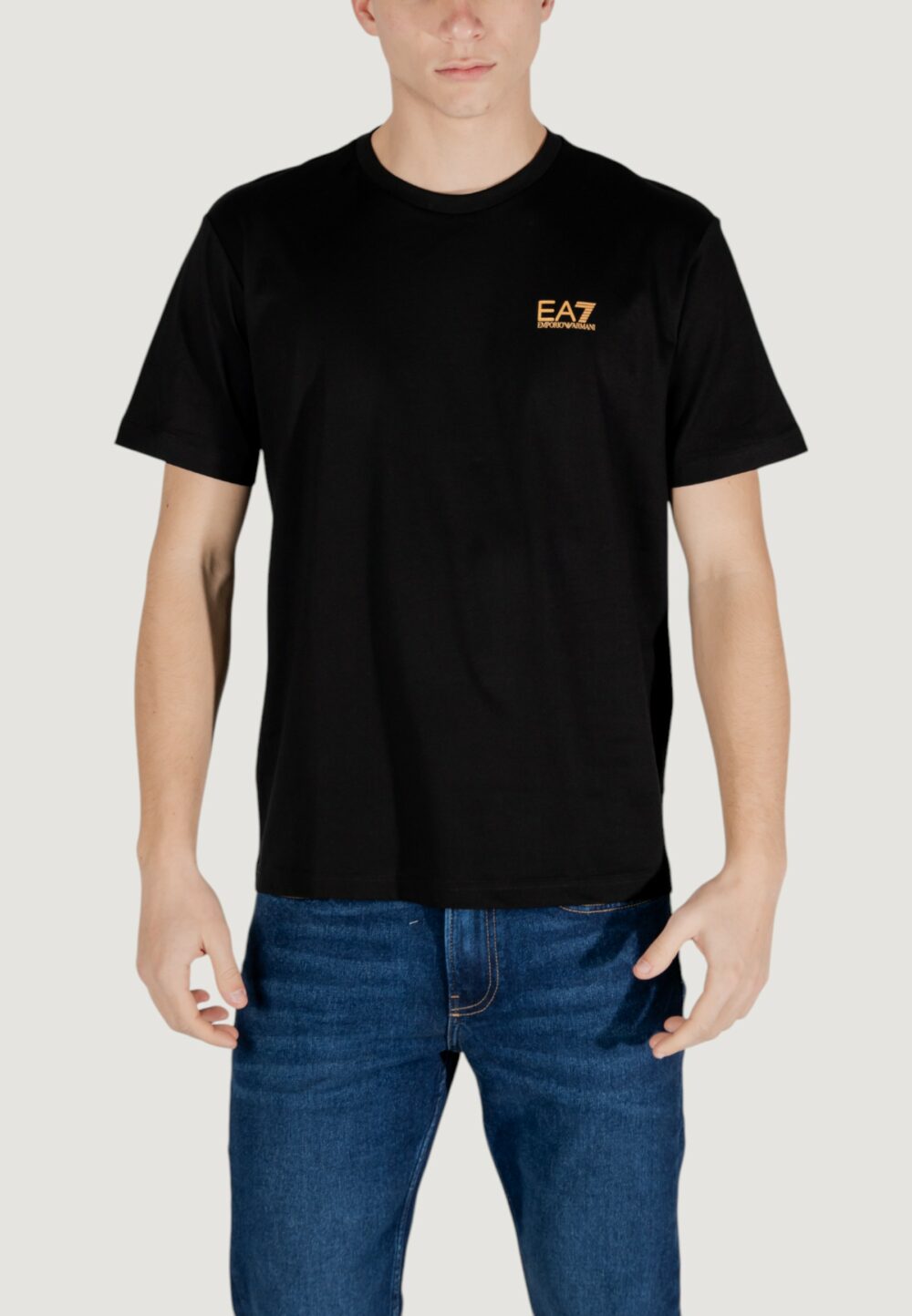 T-shirt EA7 Black gold - Foto 1