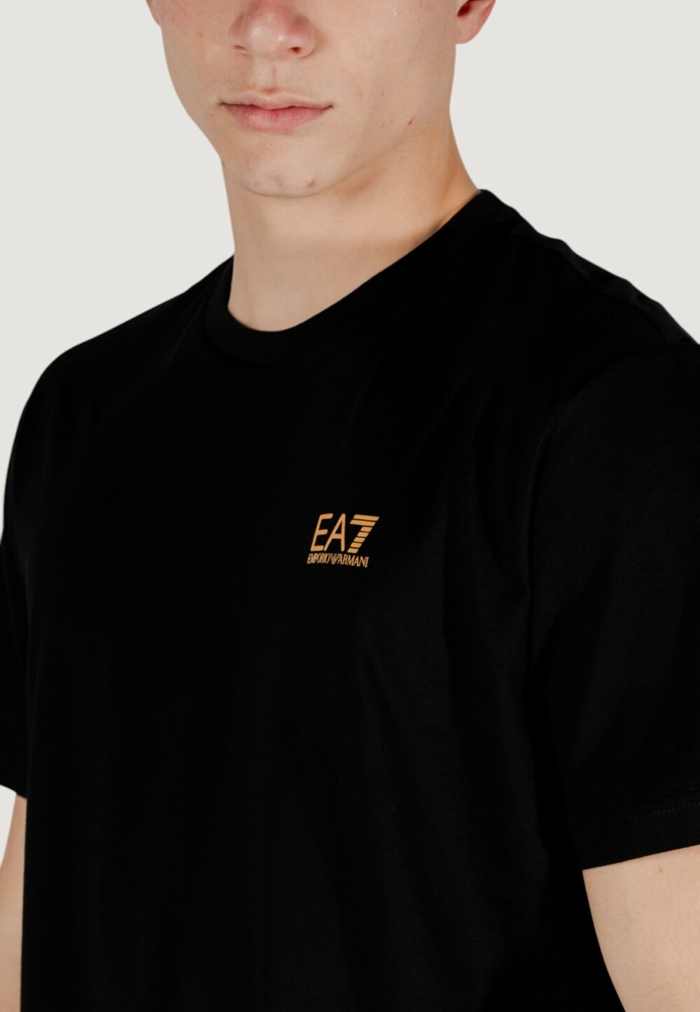 T-shirt EA7 Black gold - Foto 3