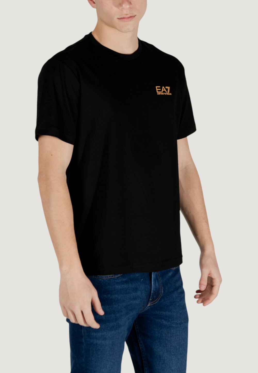T-shirt EA7 Black gold - Foto 4