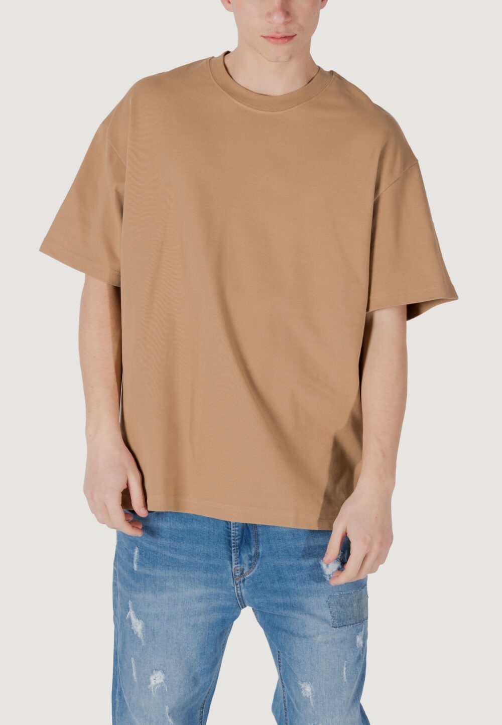 T-shirt Gianni Lupo Beige - Foto 1