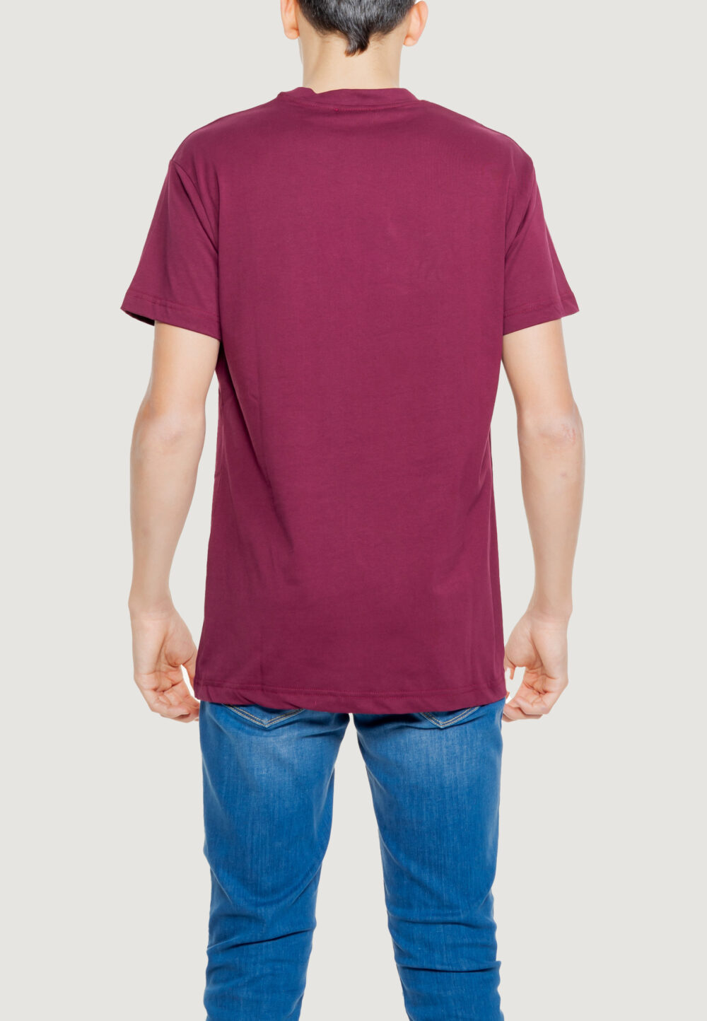 T-shirt The Bomber the bomber logo Bordeaux - Foto 3