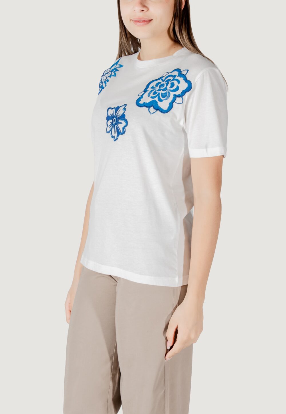 T-shirt ICHI ihmajou Bianco - Foto 2