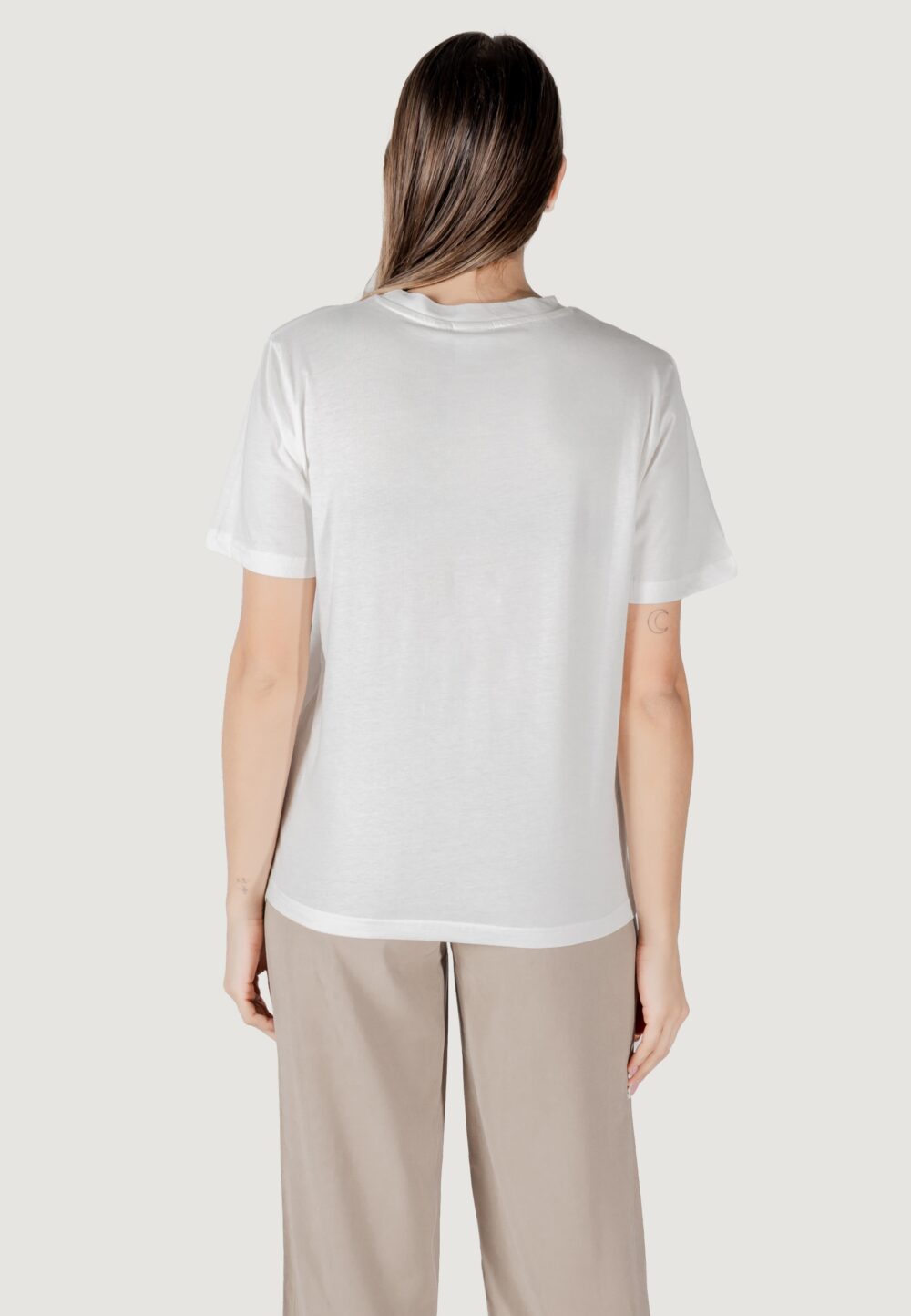 T-shirt ICHI ihmajou Bianco - Foto 4
