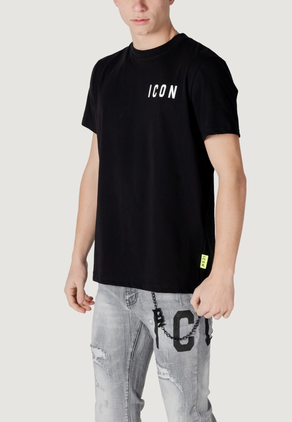 T-shirt Icon Black-White - Foto 1