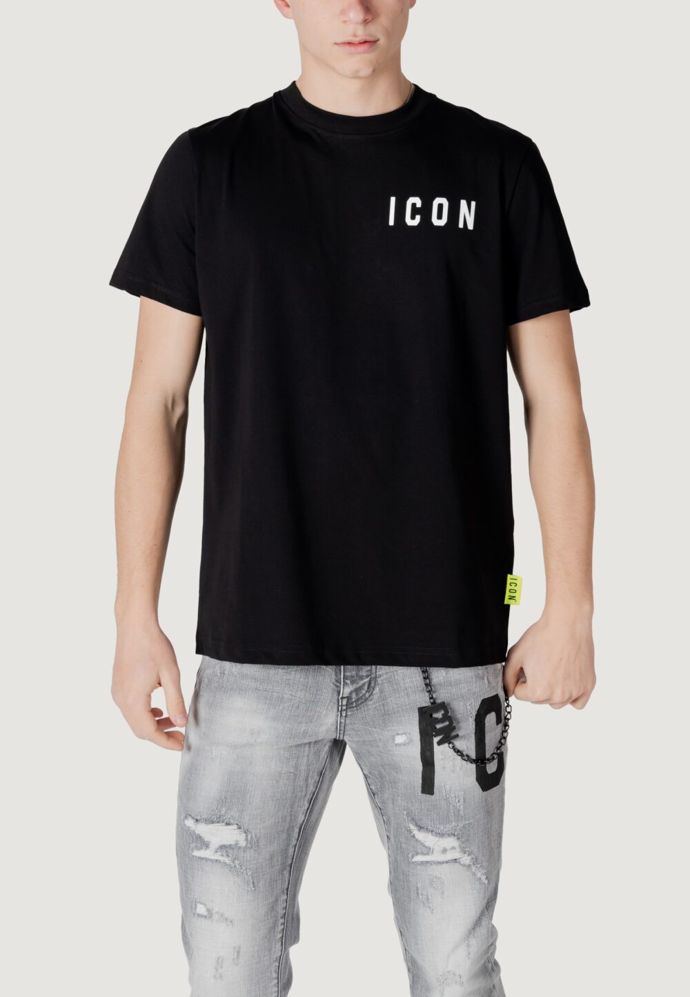 T-shirt Icon Black-White - Foto 2