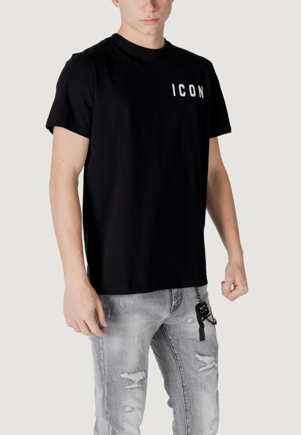 T-shirt Icon Black-White - Foto 3
