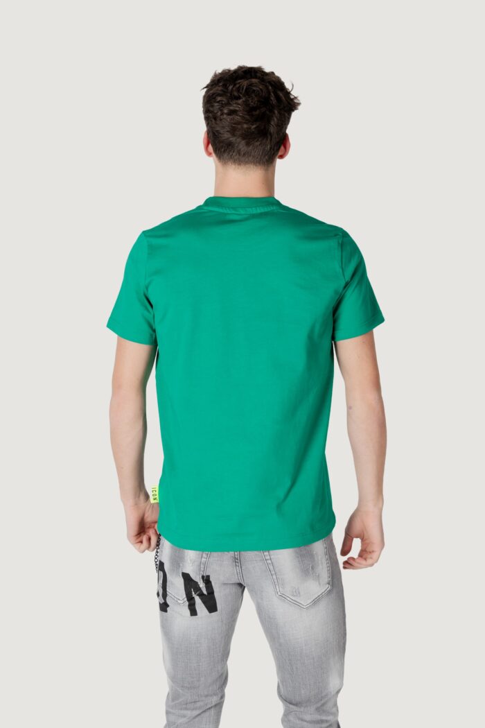 T-shirt Icon logo grande Verde