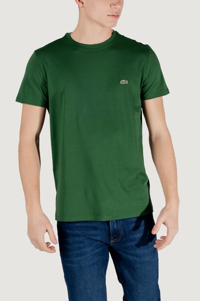 T-shirt LACOSTE  Verde