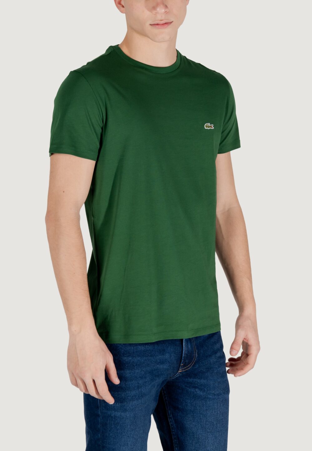 T-shirt LACOSTE Verde - Foto 2