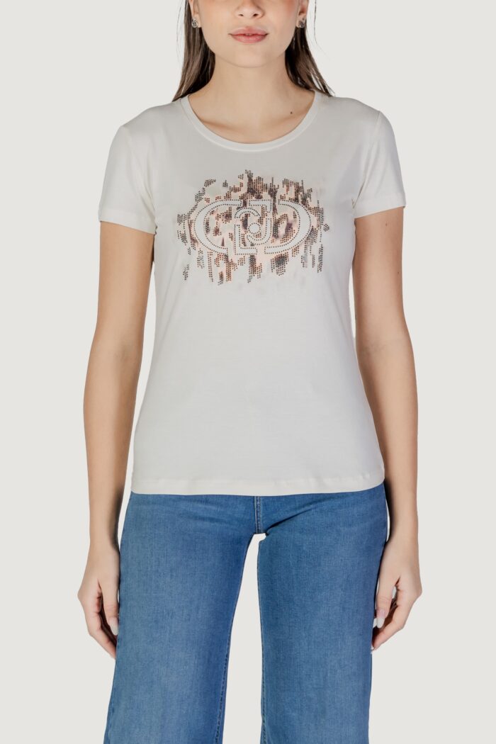 T-shirt Liu-Jo ecs moda m/c Latte