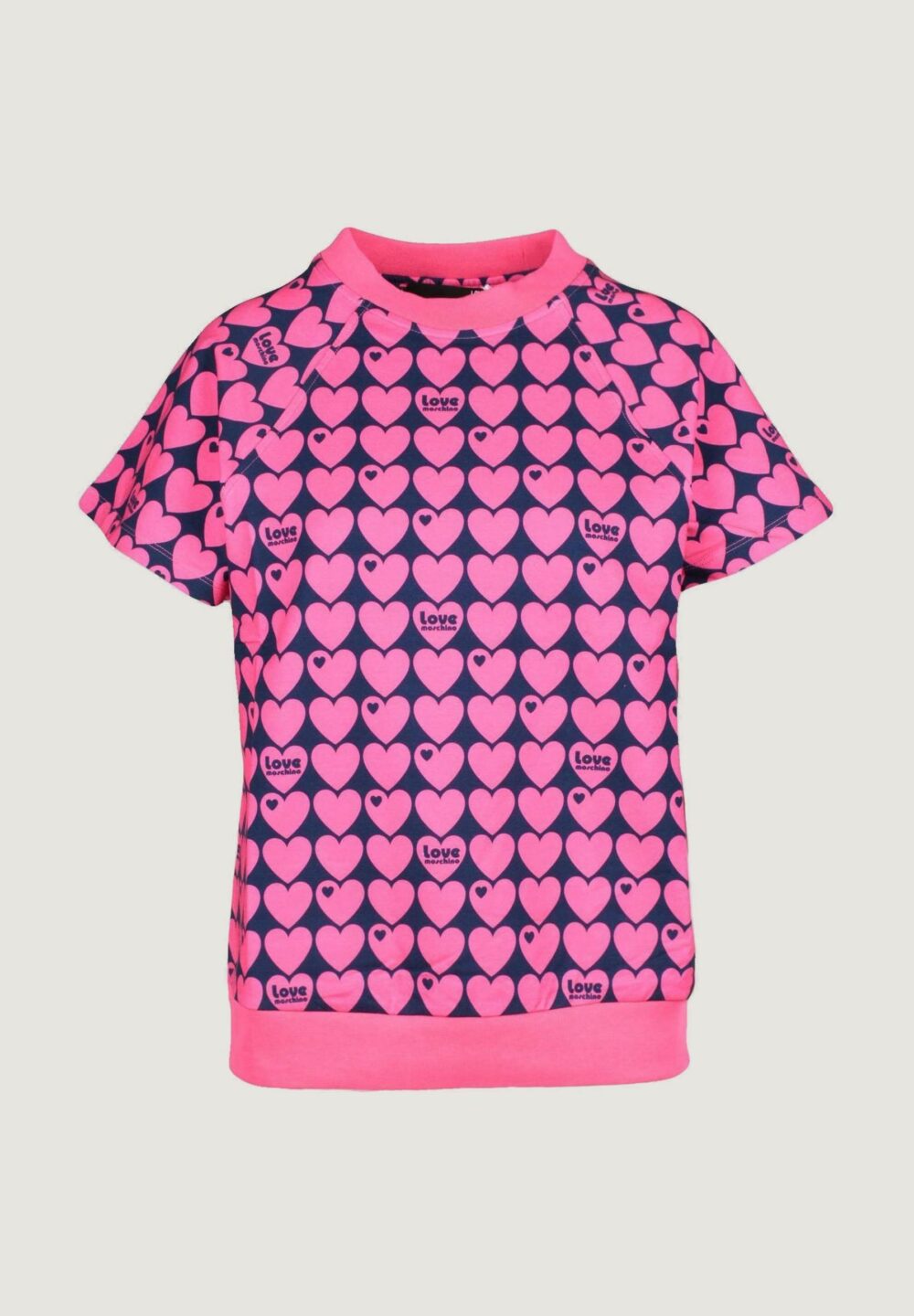 T-shirt Love Moschino Fuxia - Foto 1