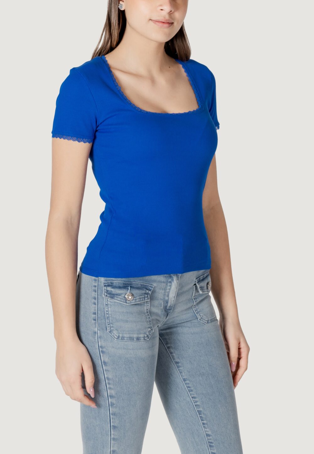 T-shirt Morgan De Toi Blu - Foto 3