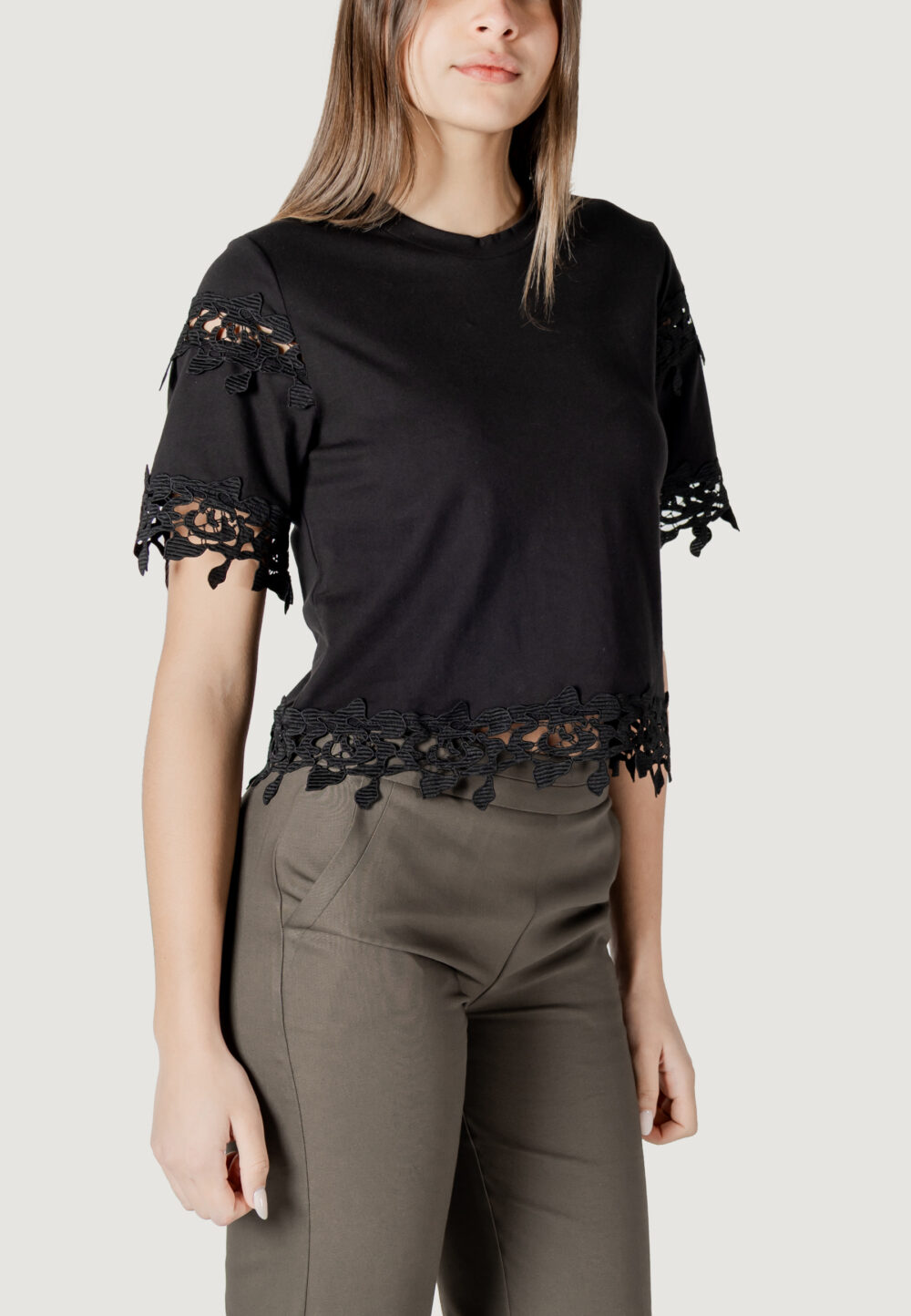 T-shirt Morgan De Toi Nero - Foto 2