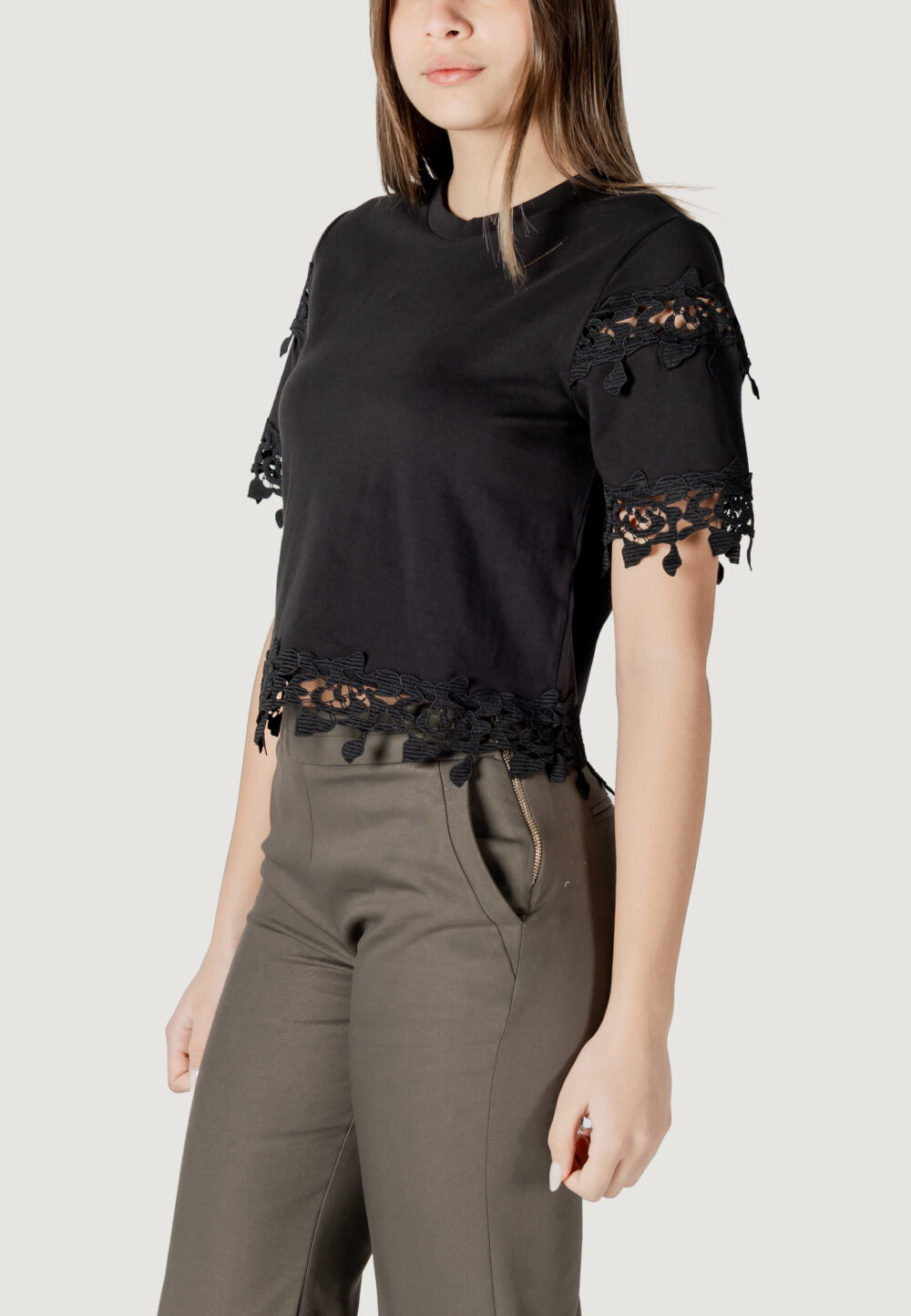 T-shirt Morgan De Toi Nero - Foto 3