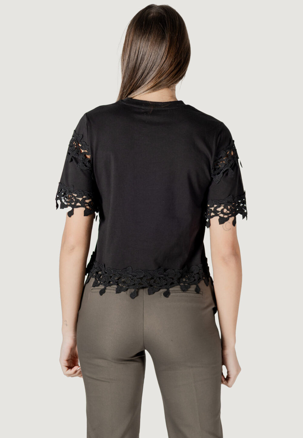 T-shirt Morgan De Toi Nero - Foto 4