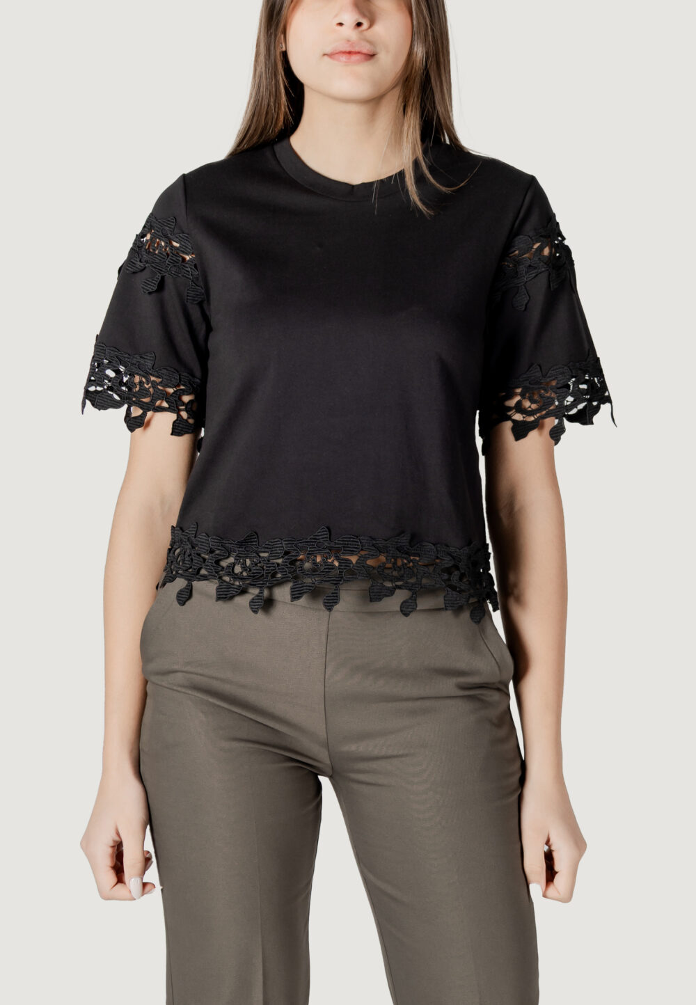 T-shirt Morgan De Toi Nero - Foto 5