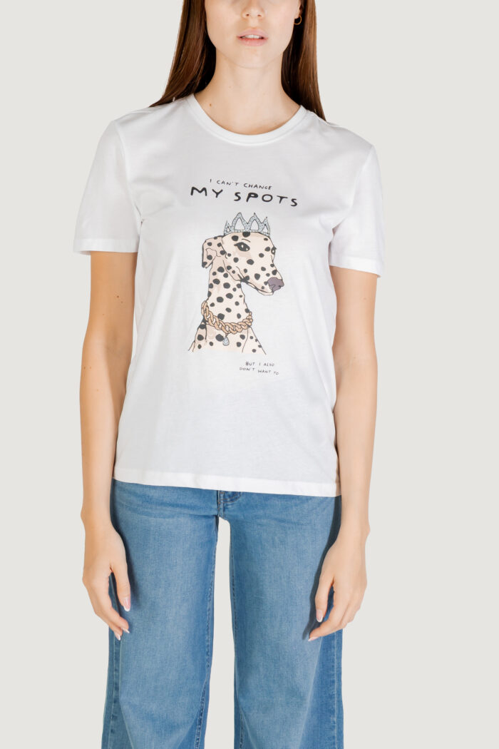 T-shirt Only onlbaria reg s/s top box jrs Latte
