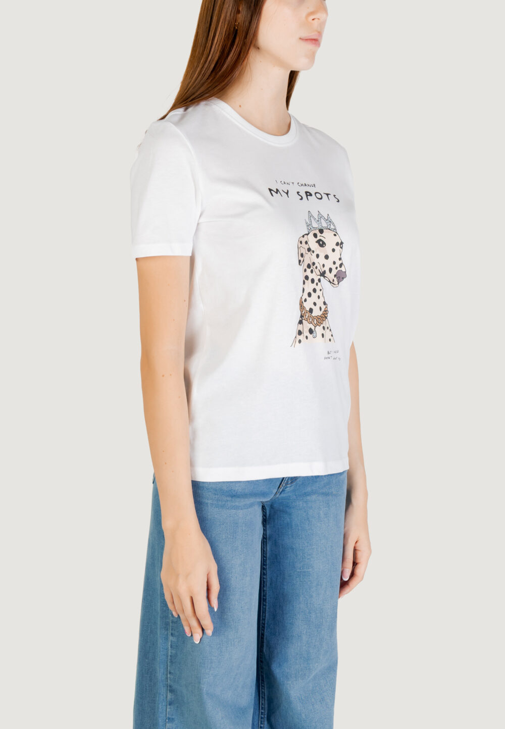 T-shirt Only onlbaria reg s/s top box jrs Latte - Foto 3