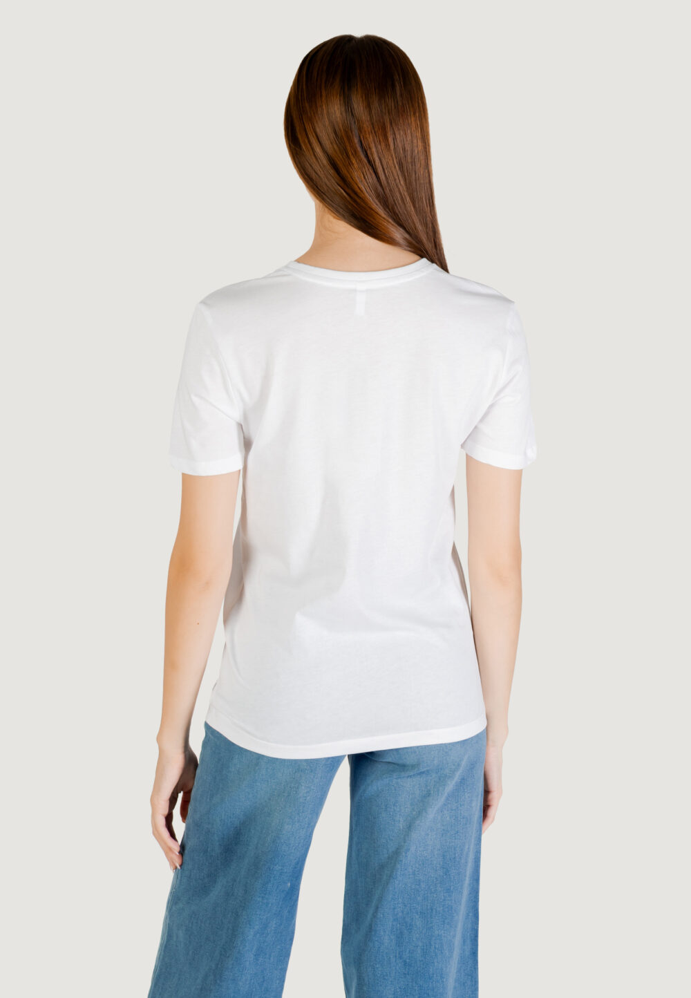 T-shirt Only onlbaria reg s/s top box jrs Latte - Foto 4