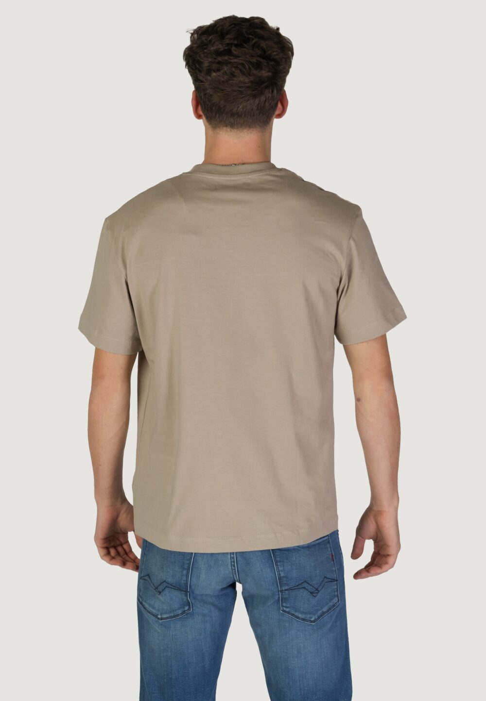 T-shirt Replay Beige - Foto 4