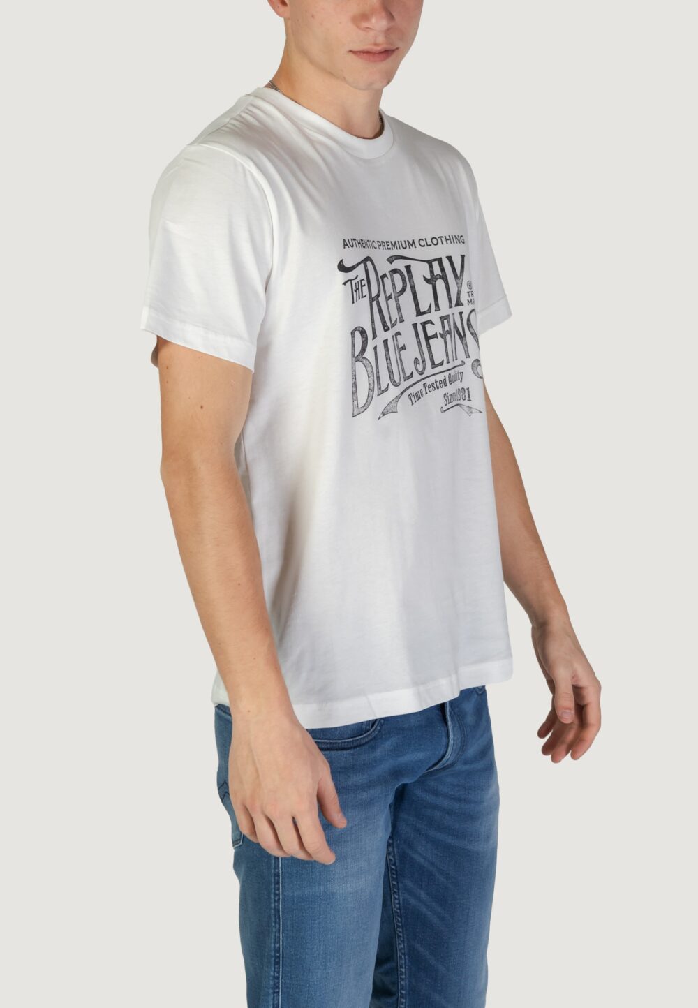 T-shirt Replay Bianco - Foto 2