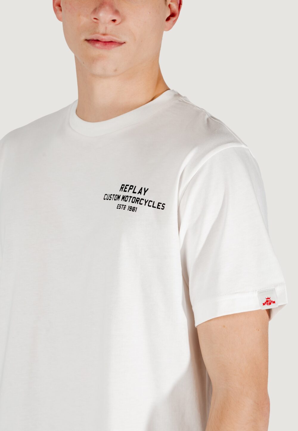 T-shirt Replay Bianco - Foto 3