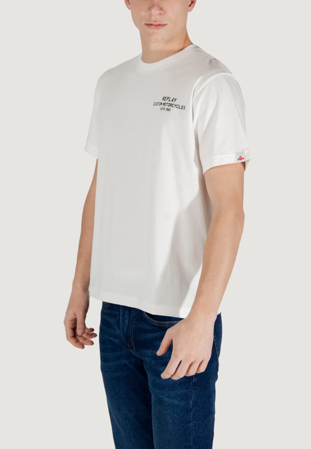 T-shirt Replay Bianco - Foto 4