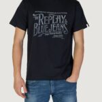 T-shirt Replay Blue scuro - Foto 1