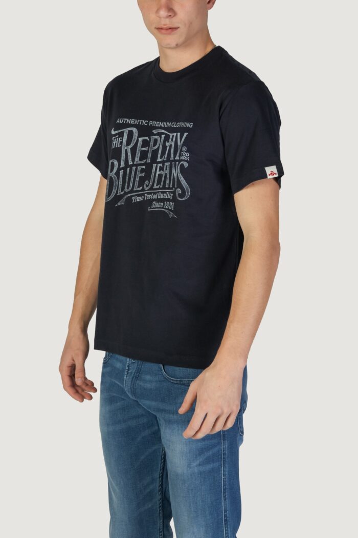 T-shirt Replay  Blue scuro