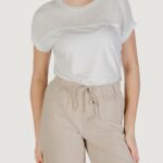 T-shirt Street One shirt w.ajour yoke Bianco - Foto 1