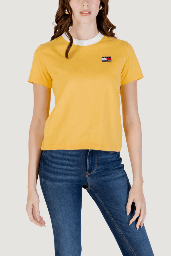 T-shirt Tommy Hilfiger sailing tee Giallo