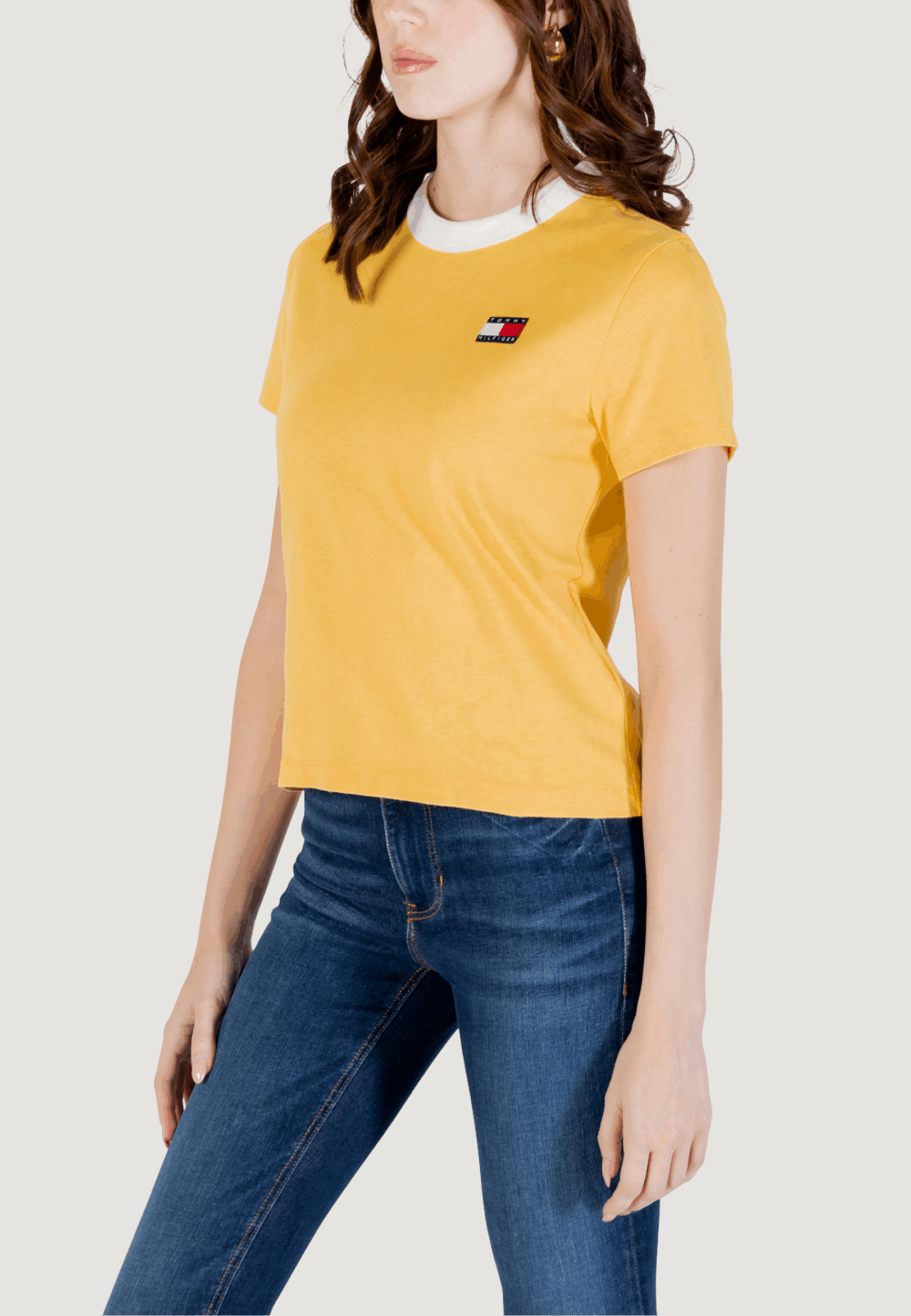 T-shirt Tommy Hilfiger sailing tee Giallo - Foto 3