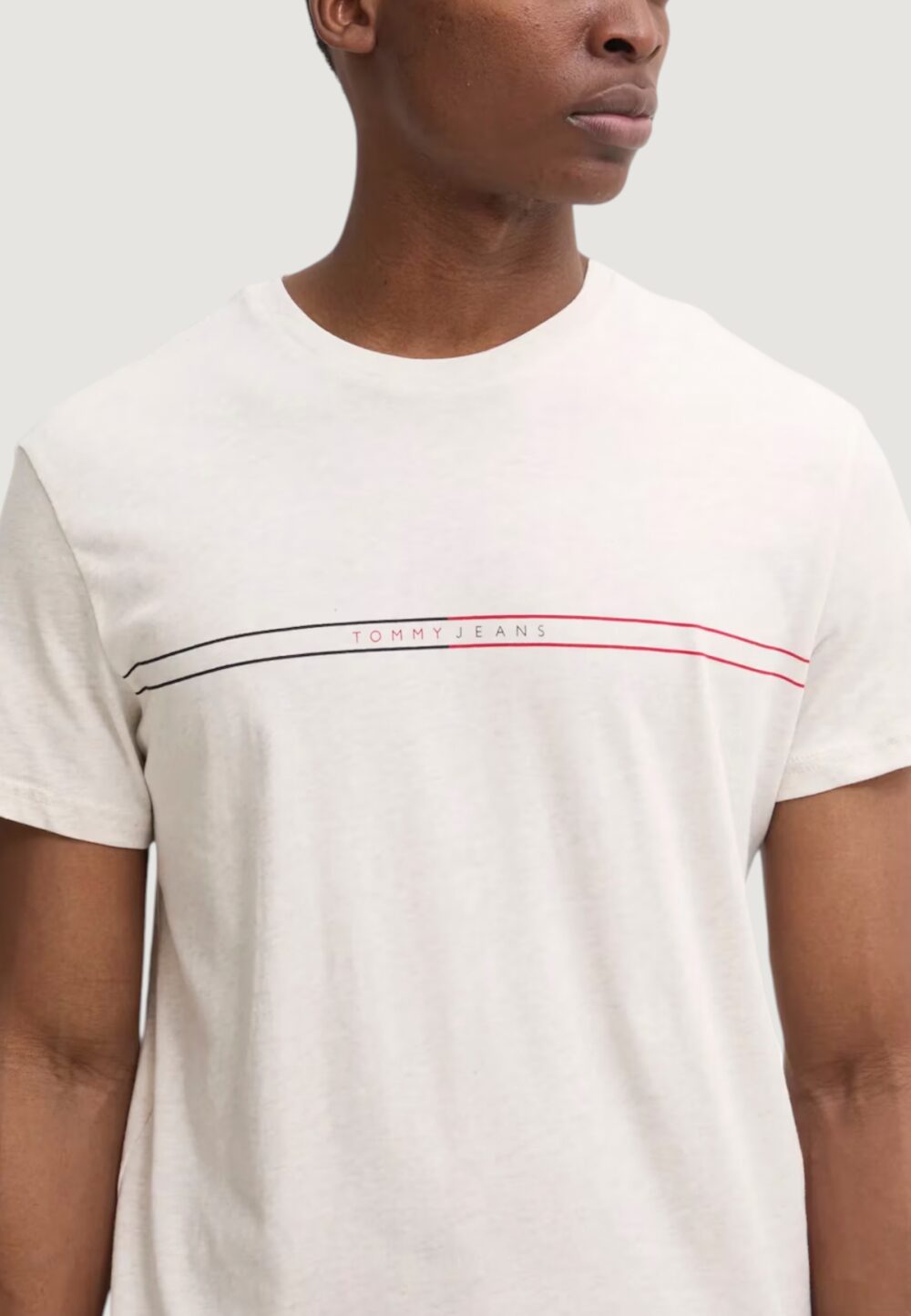 T-shirt Tommy Hilfiger Jeans tjm entry graphic Beige - Foto 2