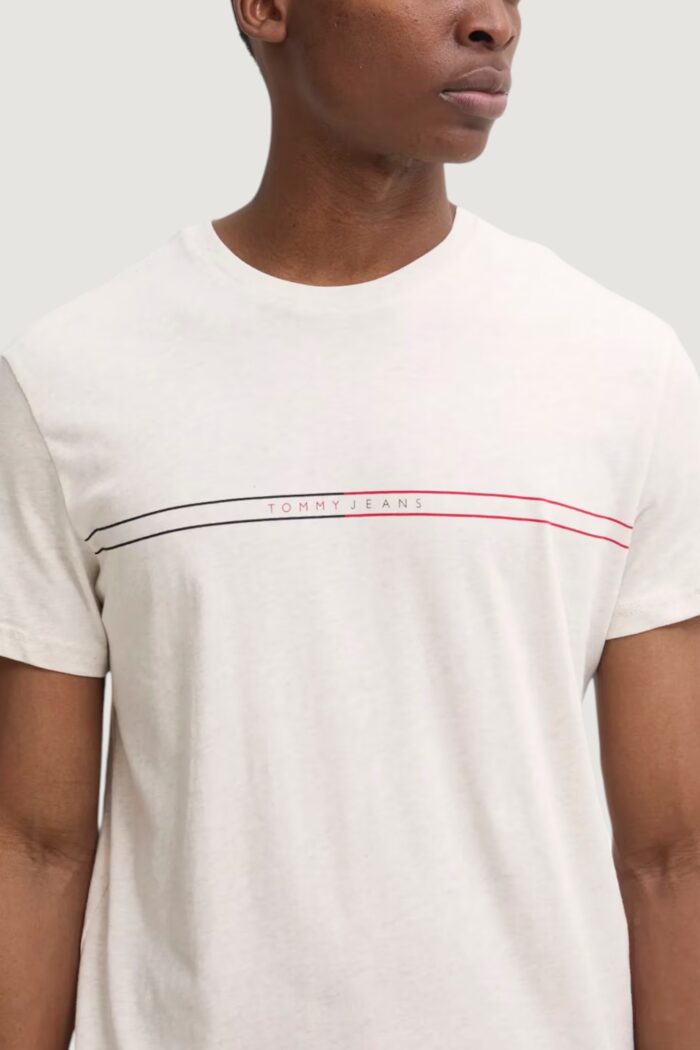 T-shirt Tommy Hilfiger Jeans tjm entry graphic Beige