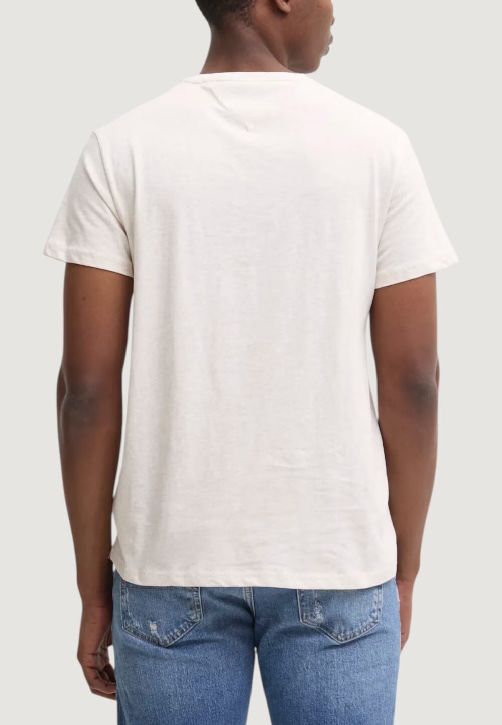 T-shirt Tommy Hilfiger Jeans tjm entry graphic Beige - Foto 3