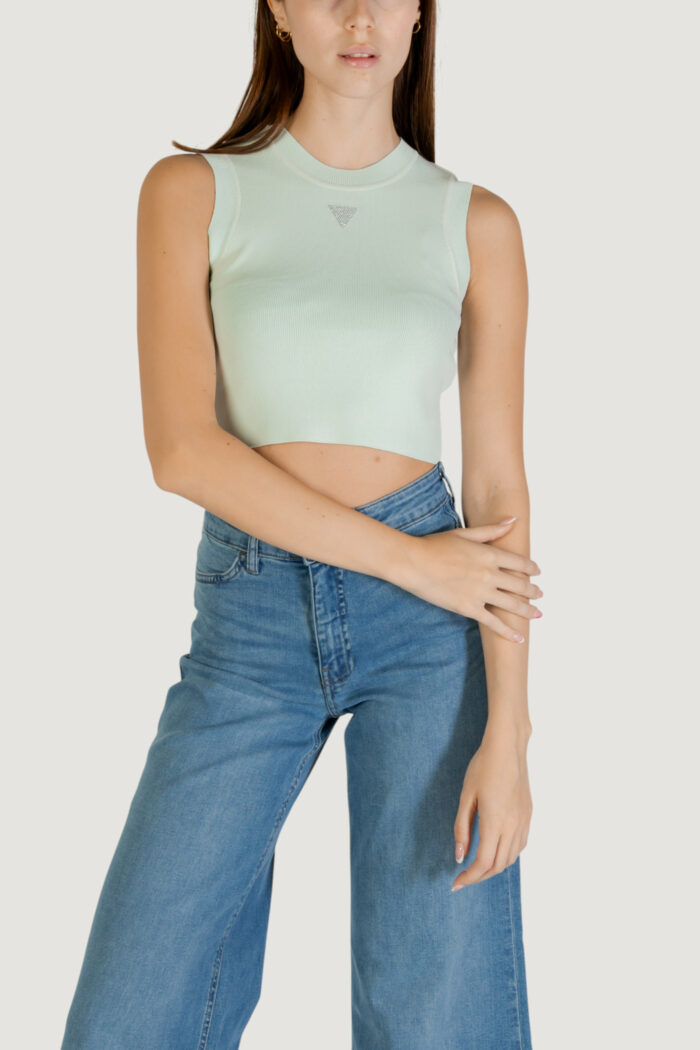 Top Guess alexia tank top Menta