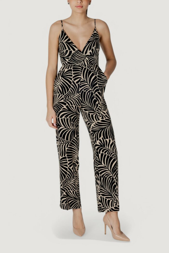 Tutina Only onlnova life vis emza jumpsuit aop Nero