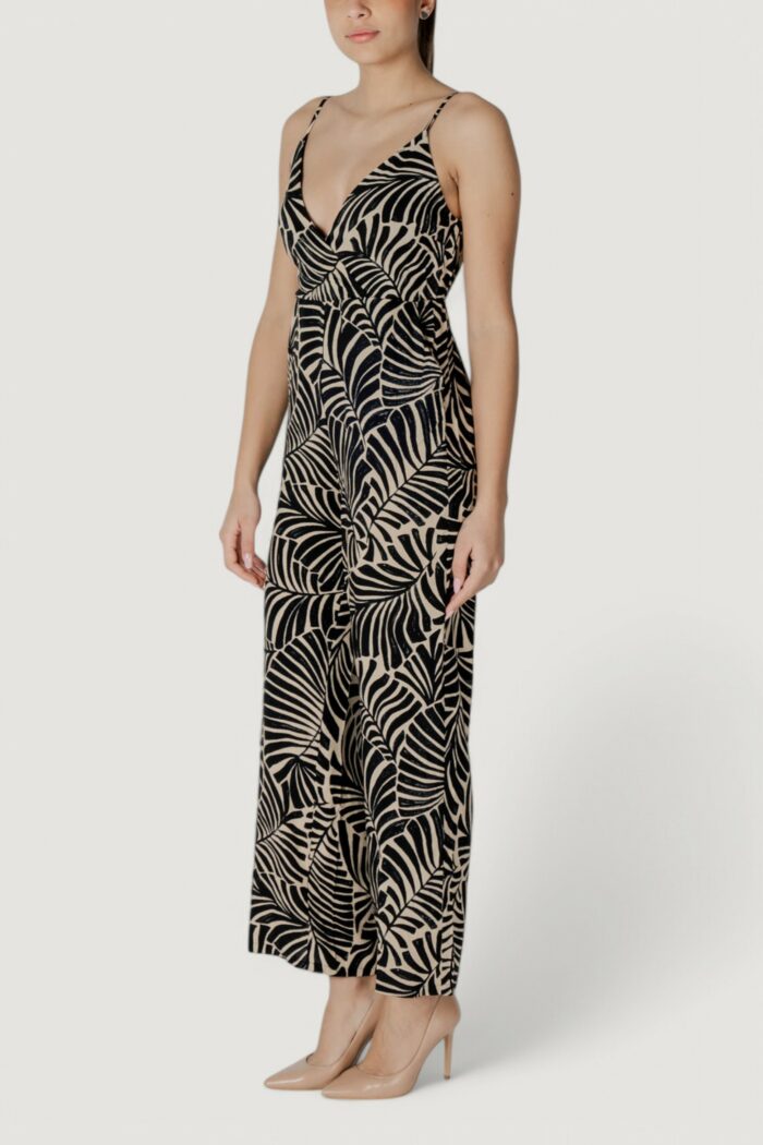 Tutina Only onlnova life vis emza jumpsuit aop Nero