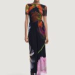 Vestito lungo Desigual vest_roterdam Nero - Foto 1