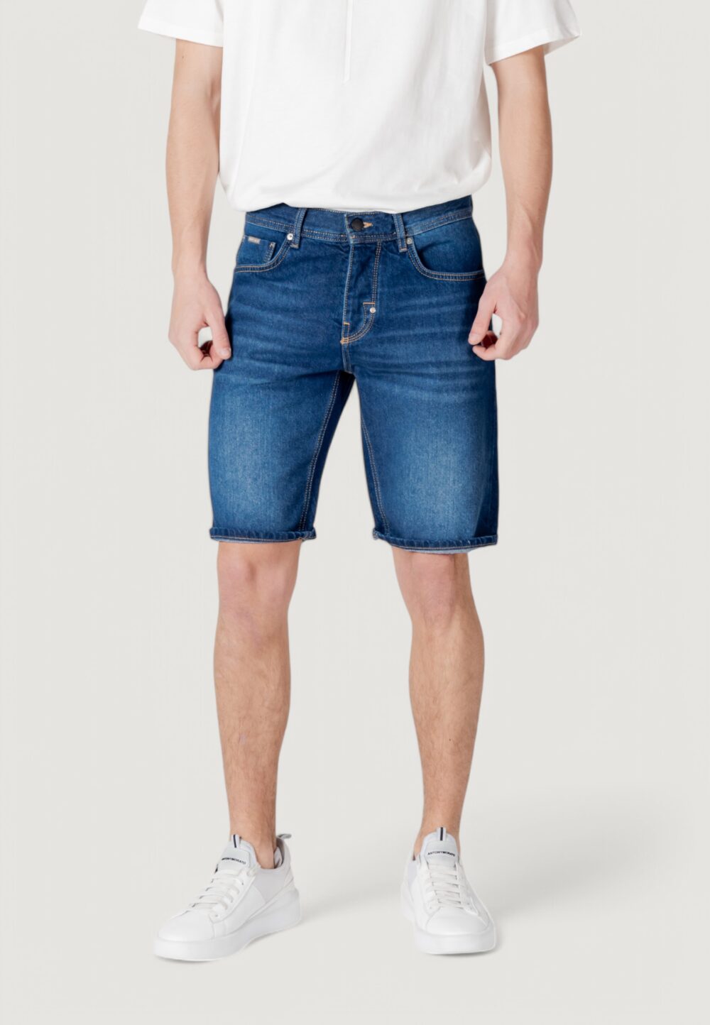 Bermuda Antony Morato argon slim fit Blue Denim Scuro - Foto 1