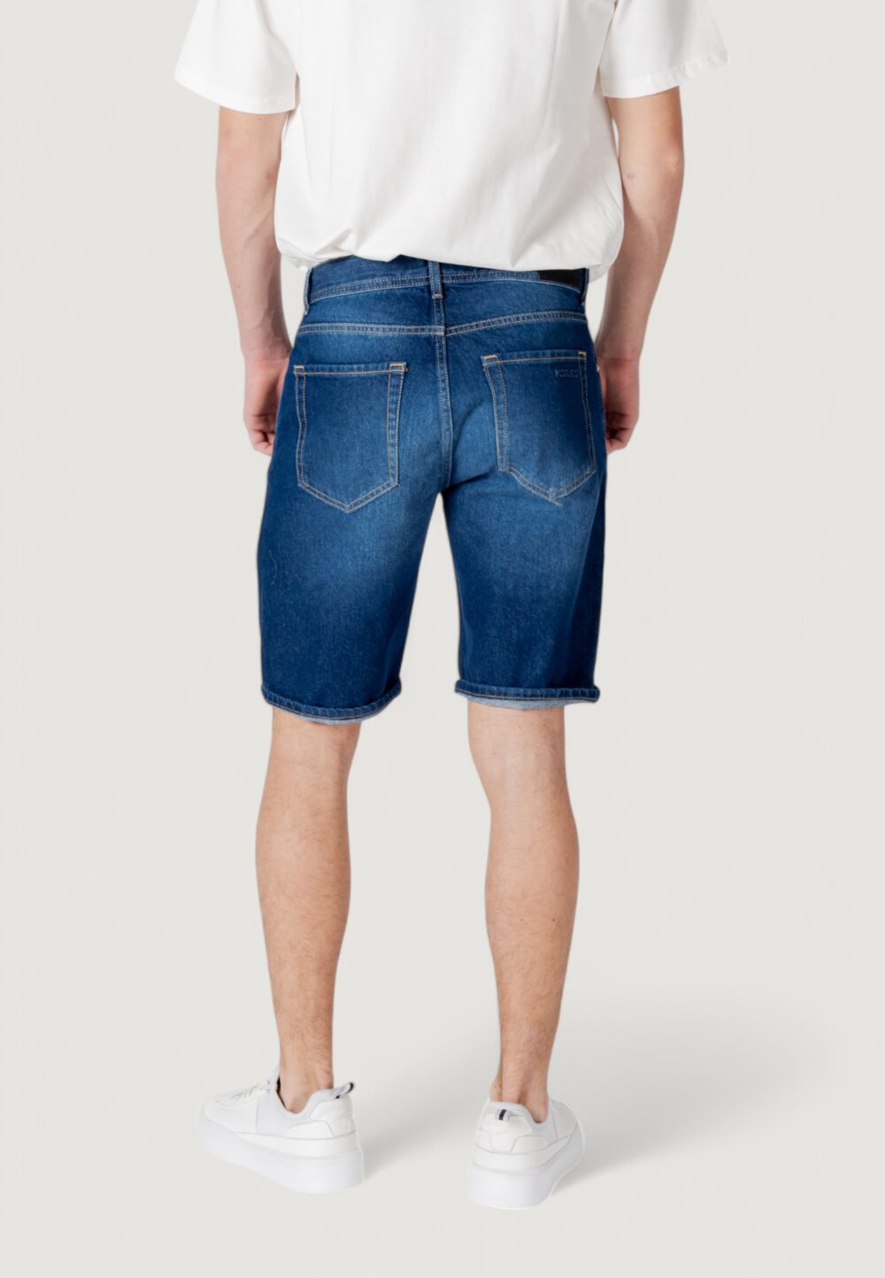 Bermuda Antony Morato argon slim fit Blue Denim Scuro - Foto 5