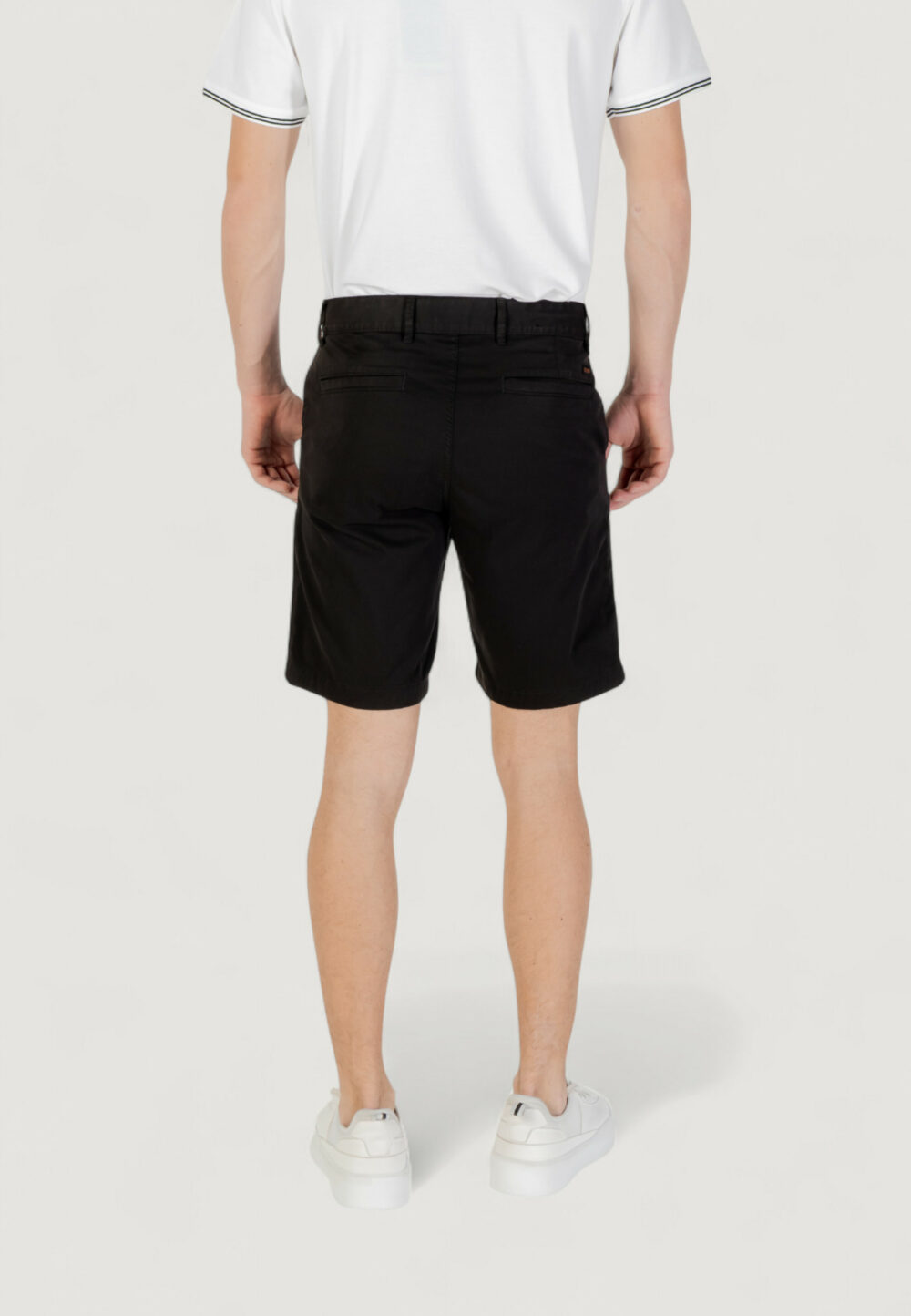 Bermuda Boss chino-slim-shorts 10270650 01 Nero - Foto 4