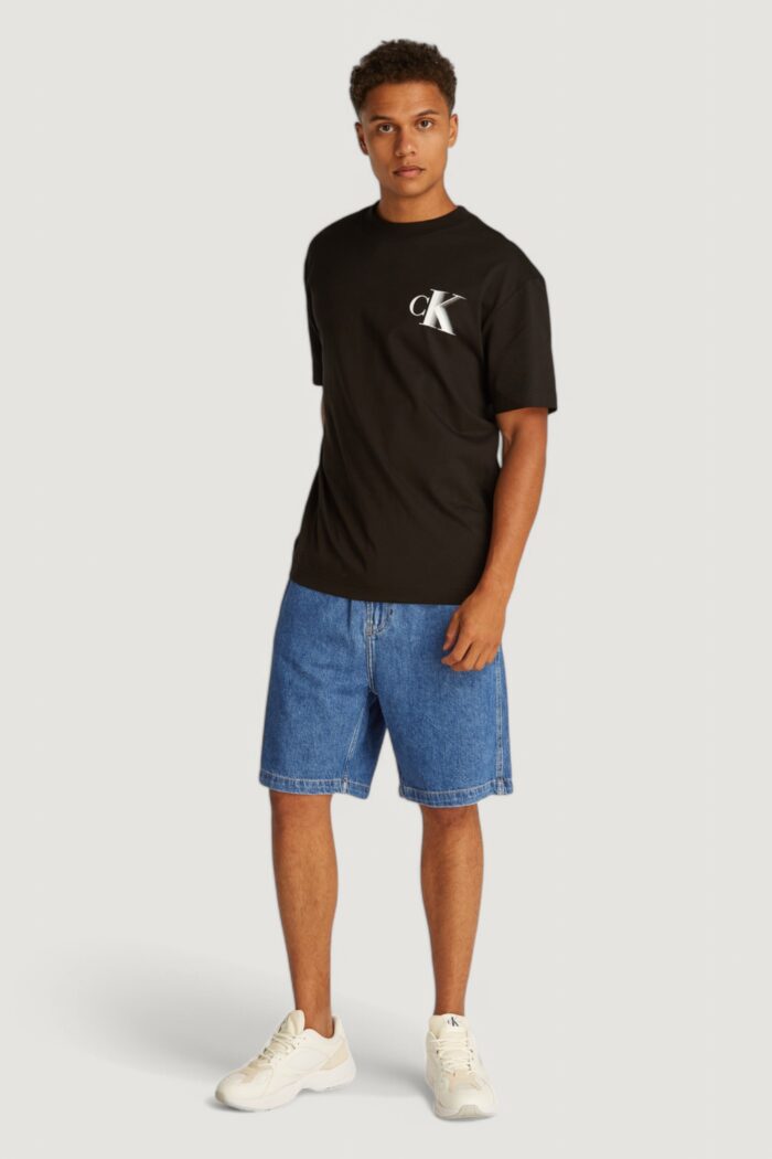 Bermuda Calvin Klein Jeans pull on relaxed denim Denim